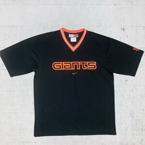 Vintage Nike MLB San Francisco Giants Center Swoosh Jersey Size Large